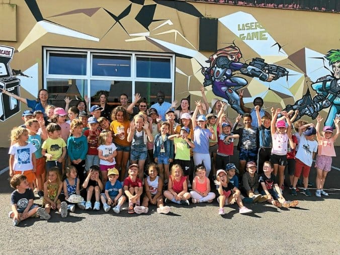 La sortie au Games Park, à Brest a enchanté les enfants de l'ALSH Trombines d'Iroise de Brélès et de Landunvez qui s'étaient inscrits en nombre, à Landunvez.
